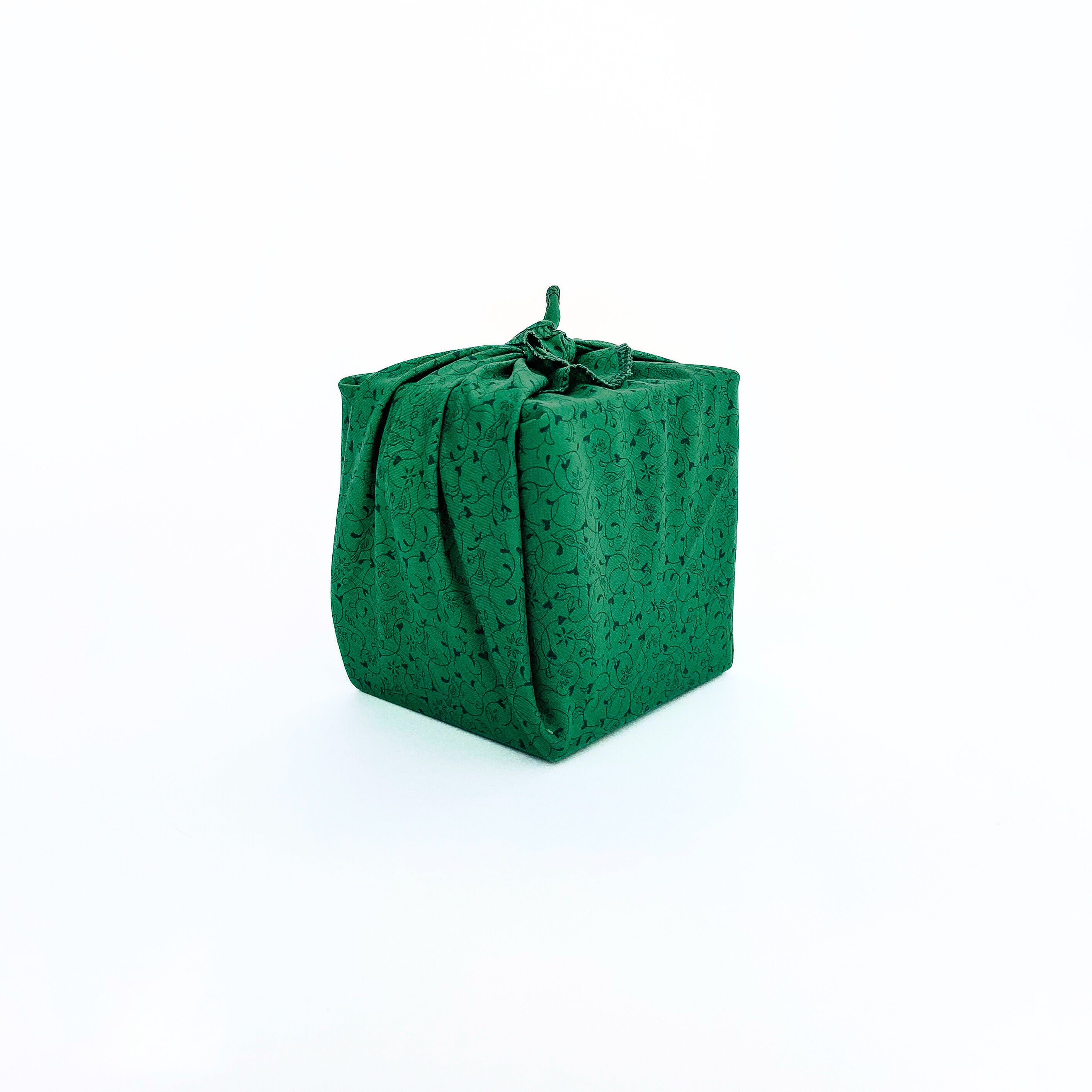 Resuable Single Layer Fabric Gift Wrap – Partridge Green