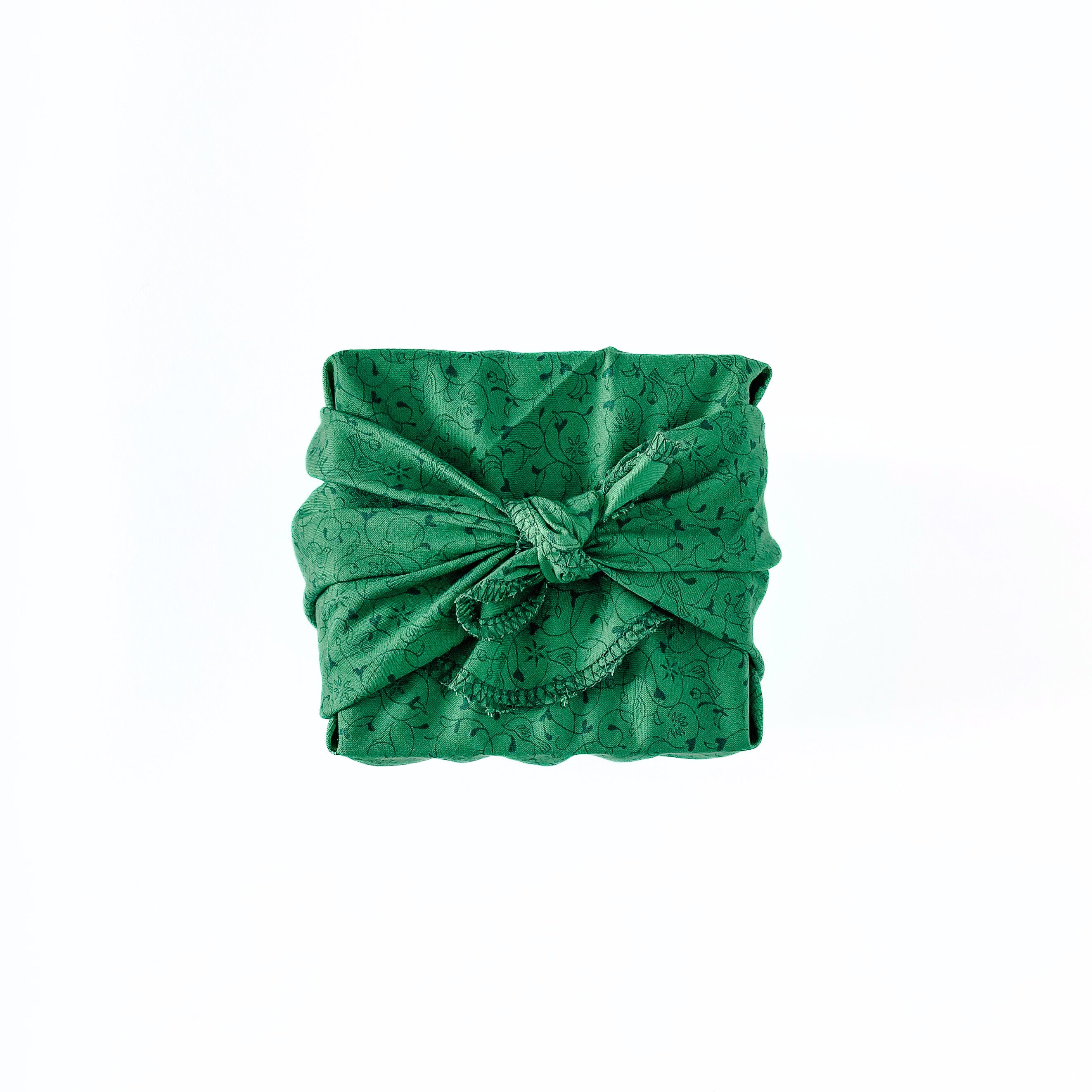 Resuable Single Layer Fabric Gift Wrap – Partridge Green
