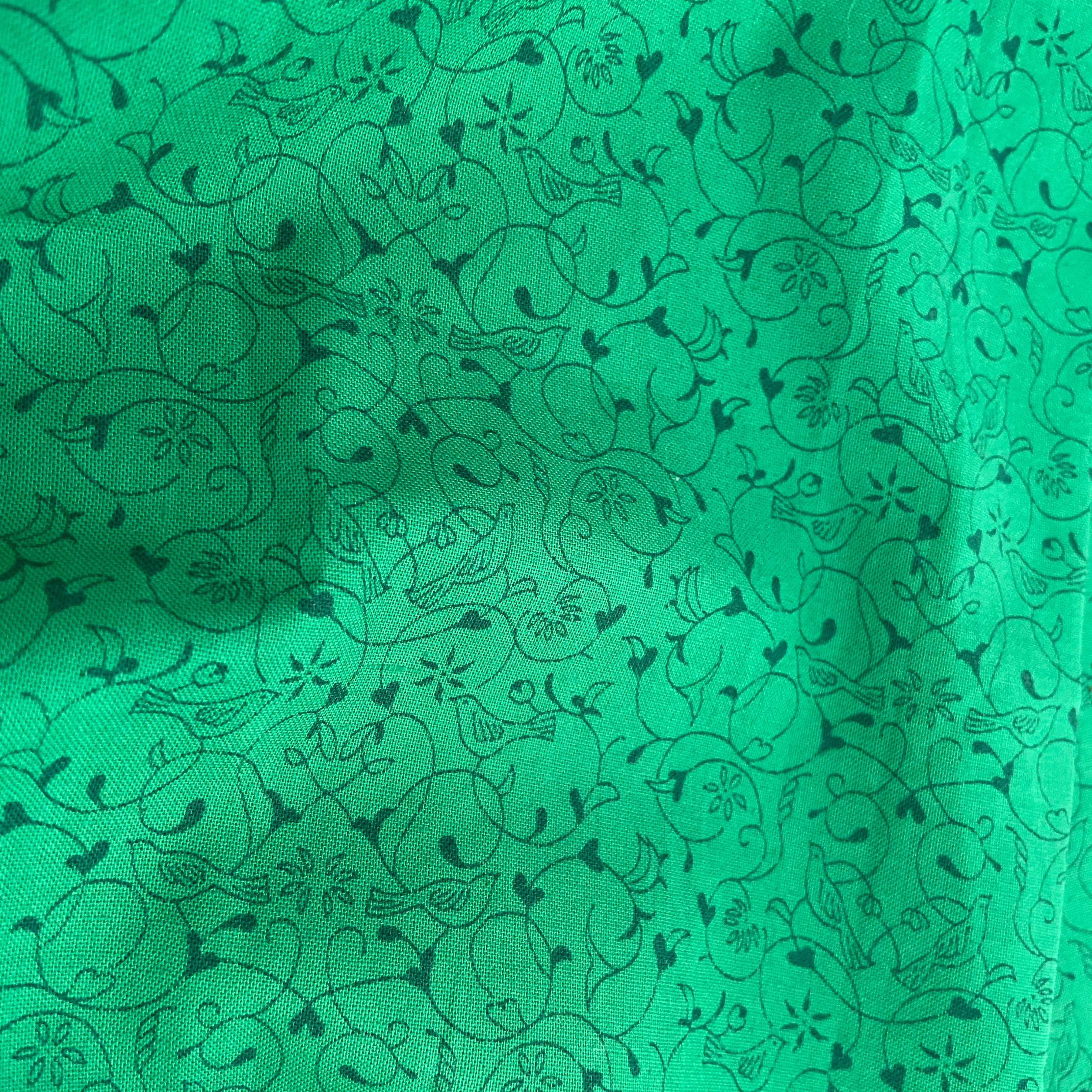 Resuable Single Layer Fabric Gift Wrap – Partridge Green